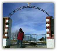 Nick at Wounded Knee