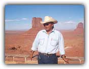 Leroy Teeasyatoh describes life in Monument Valley