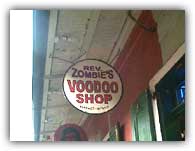 Voodoo Shop: Apparently flash photography has no positive energy