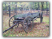 Wagon used on the Trail of Tears.