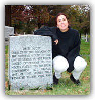 Daphne pays respects to Dred Scott