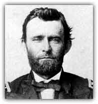 General Ulysses S. Grant commanded the troops and later became president
