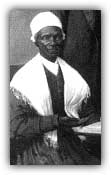 Sojourner Truth in New York after she was freed from slavery