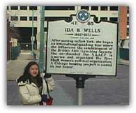 After being chased out of town, Ida gets her own spot on the famous Beale St. in Memphis, Tennessee. Beale St. was a place that helped nourish American blues and jazz.