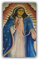 The Virgin of Guadalupe is one of the most important inspirational figures in Mexican culture.