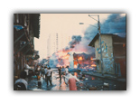 The US military destroyed the homes of poor families during the 1989 invasion of Panama  (photo courtesy of Doug Vaughn)